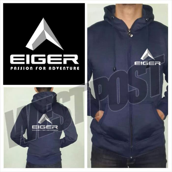 JAKET HOODIE ZIPPER  BIRU DONGKER