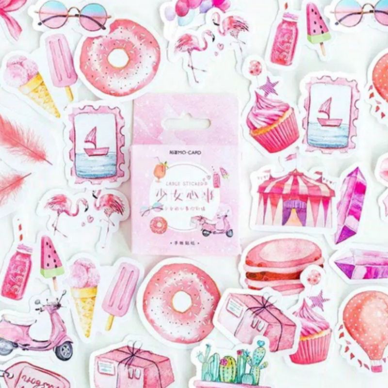 

Stiker Desain pink