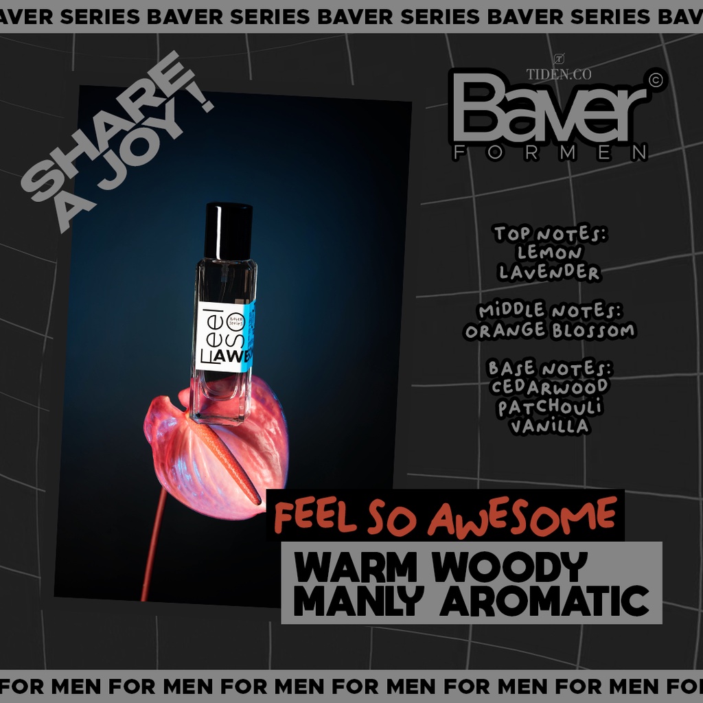 Tiden.co Perfume - BAVER Series | Parfum Pria