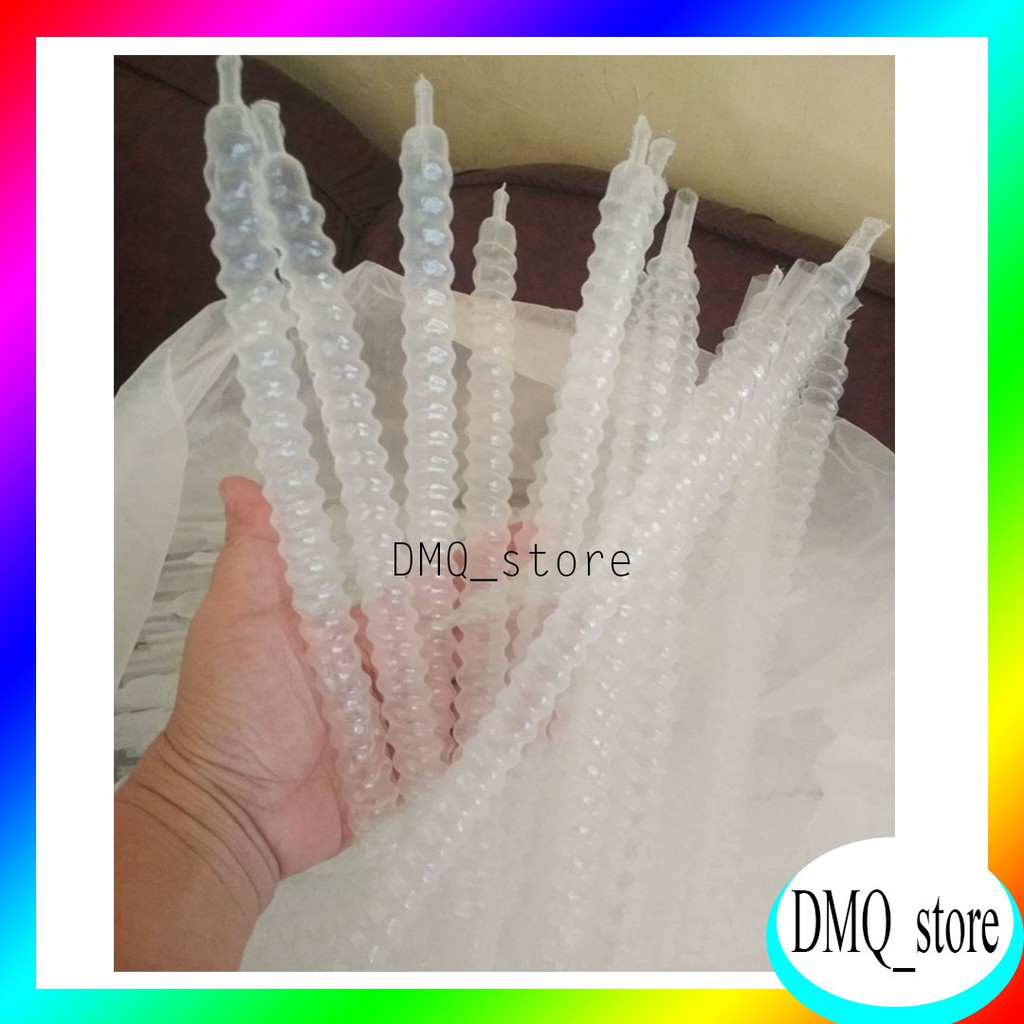 Plastik Es Ulir 250 pcs - Plastik Es Wawan Ulir