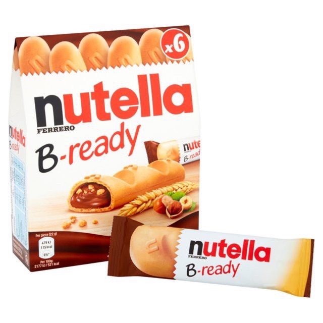 

Nutella B-ready isi 6pcs.