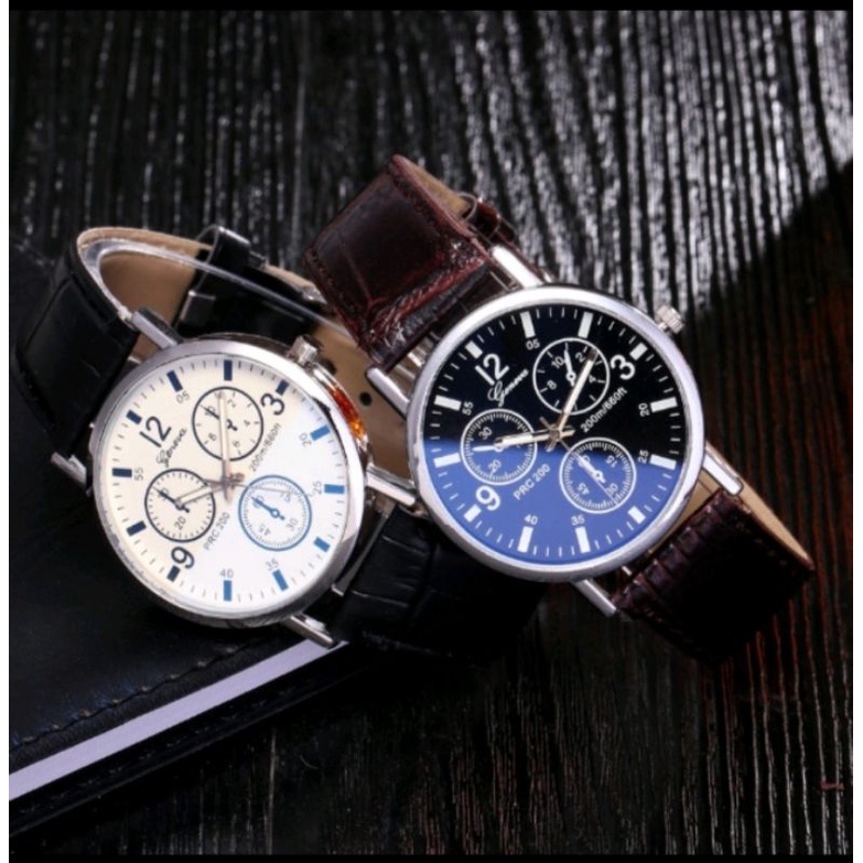 Jam Tangan Pria GENEVA 3 TITIK (011PU)