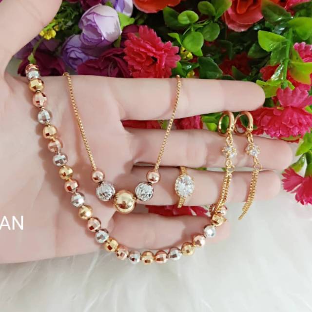 1 set perhiasan xuping