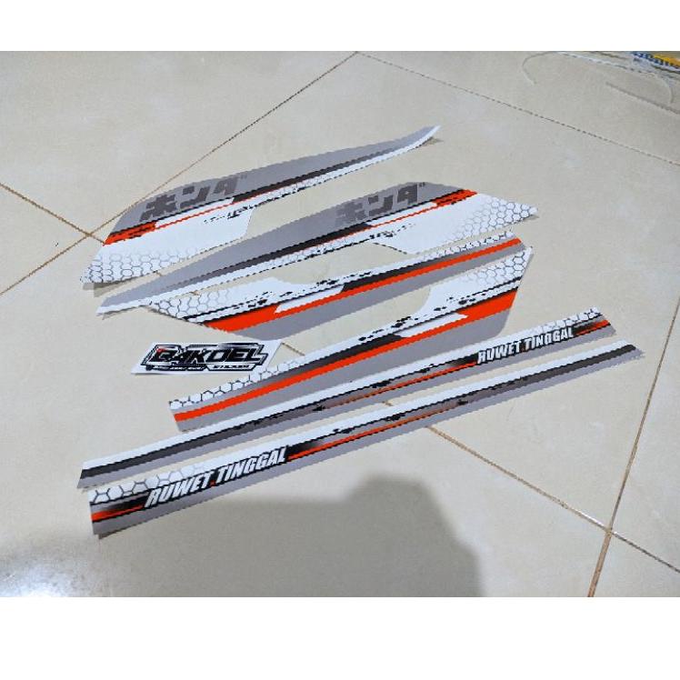 Wow Murah Meriah.. STRIPING GL PRO/MAX STANDAR CUSTOM - STRIPING STIKER GL CUSTOM VARIASI - STRIPING