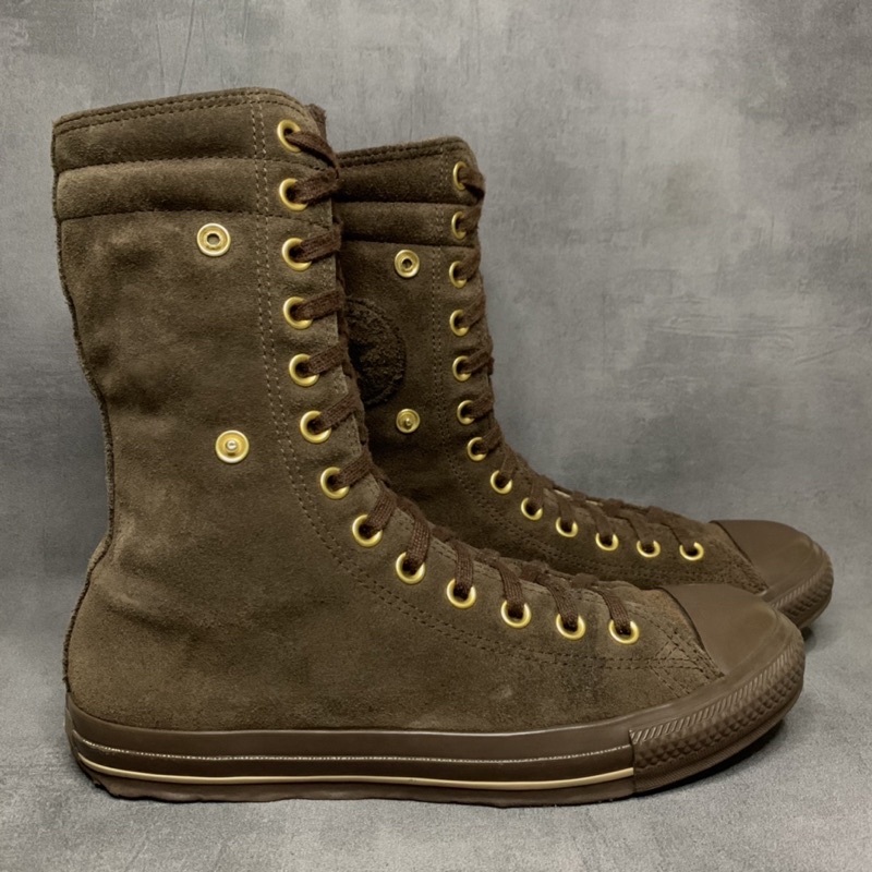 CONVERSE CT KNEE HIGH TOP BROWN SUEDE LEATHER