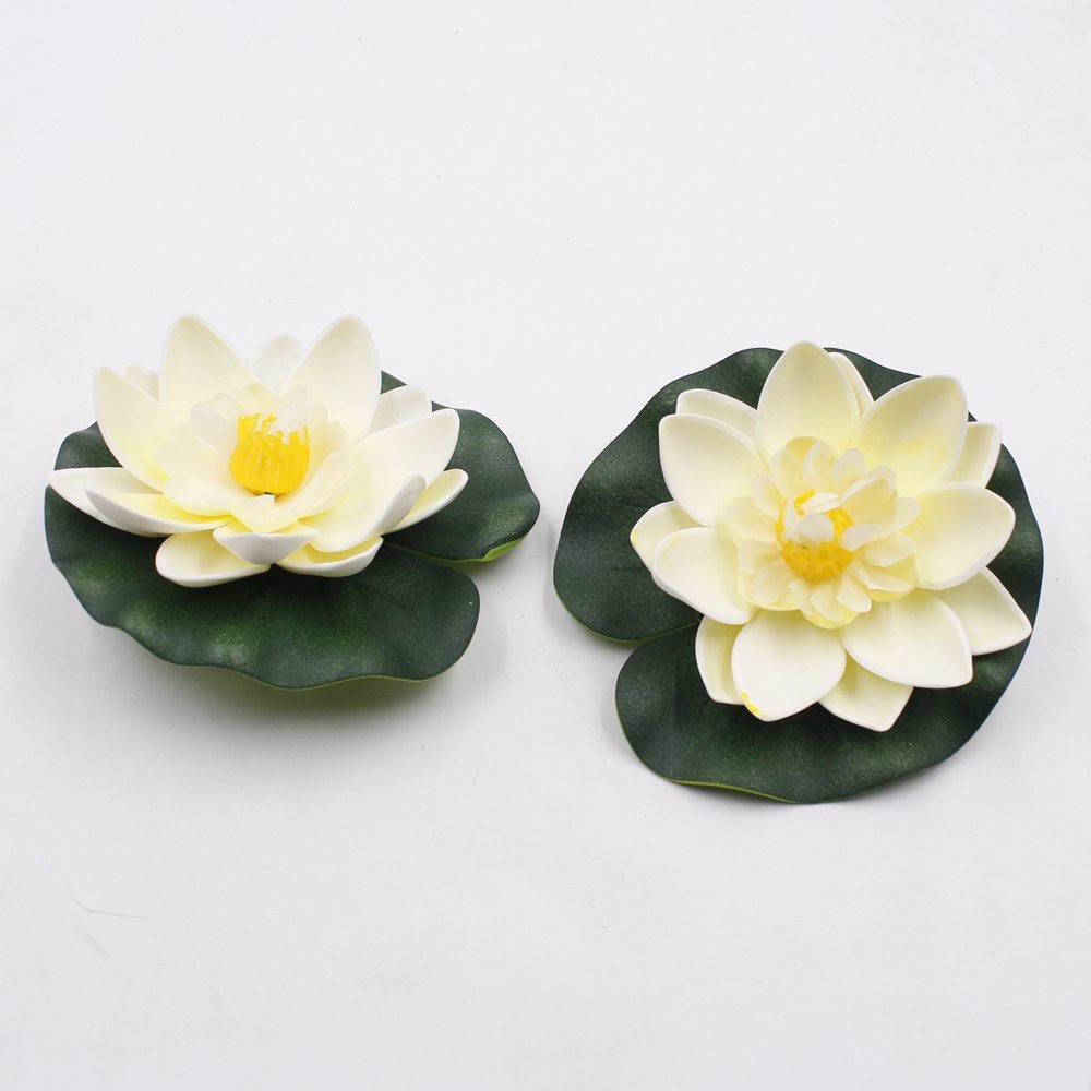 eva sponge floating lotus flower bunga teratai apung 10 cm