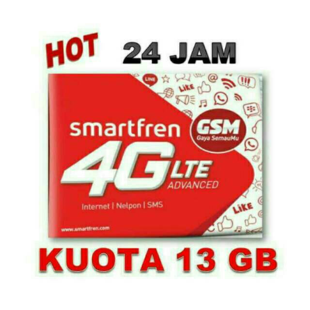 kartu kuota smartfren 13gb.smartfren 13gb.perdana smarfren 13gb