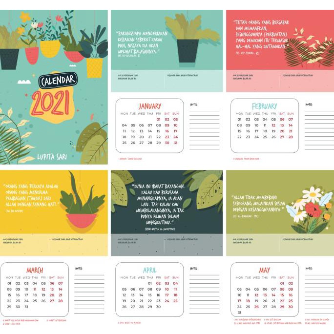 

Buruan Beli] Kalender Meja 2021 Premium Islami