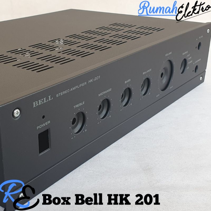 Box Stereo Amplifier Bell HK-201 HK 201