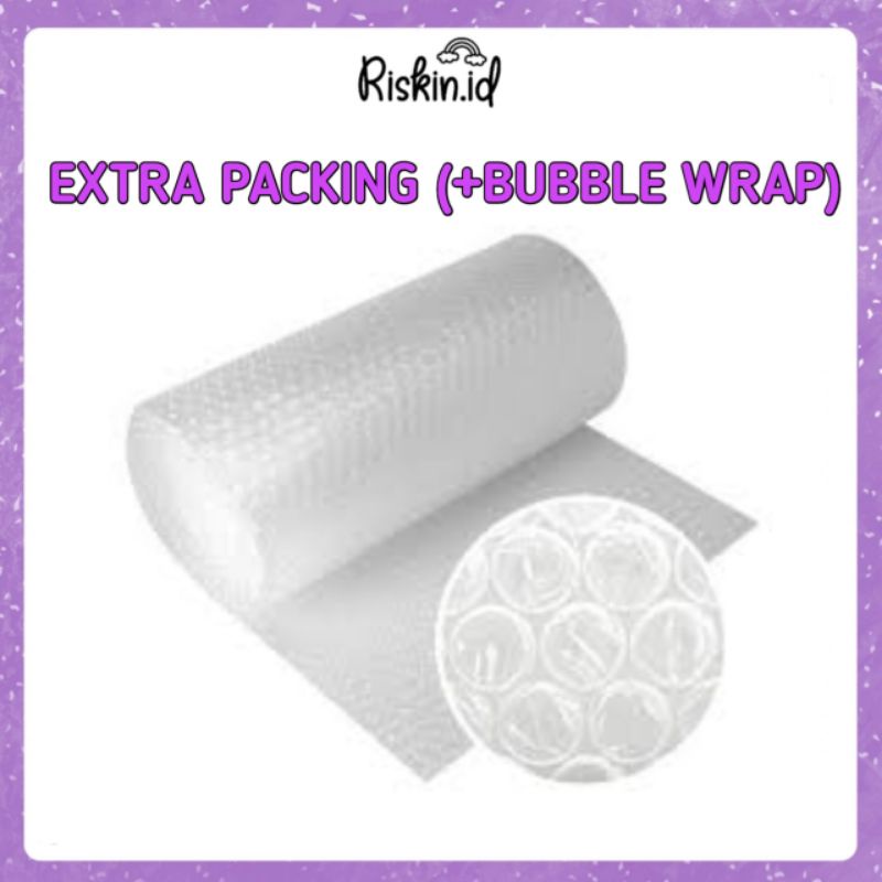 

bubble wrap tambahan paking