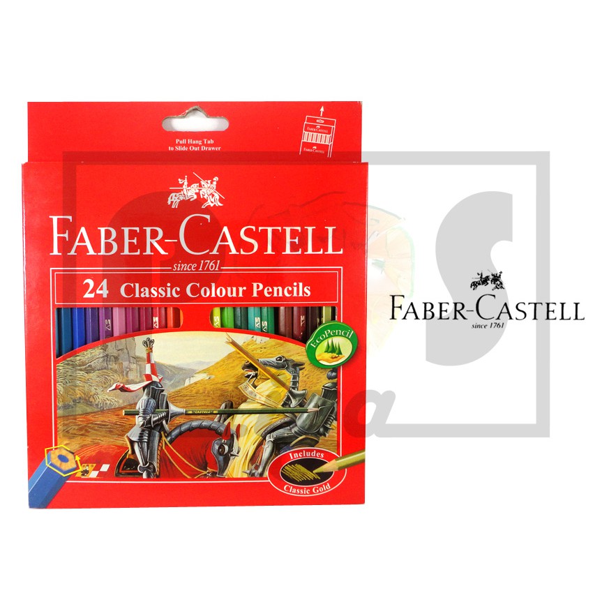 

PENSIL WARNA FABER CASTELL CLASSIC 24