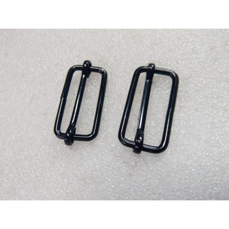 ring jalan tas ukuran 4 cm hitam (100 pcs).