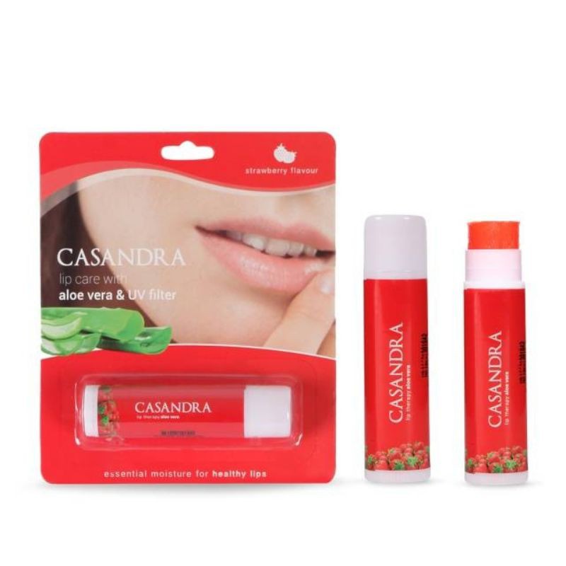 LIP BALM CASANDRA BPOM WITH ALOE VERA /LIP CARE