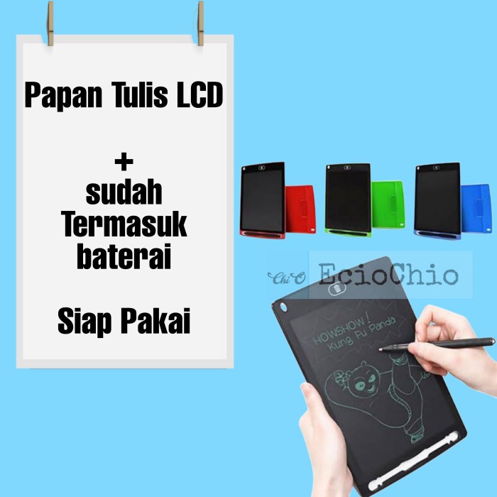 

Papan Tulis Hapus LCD VARIAN WARNA RANDOM