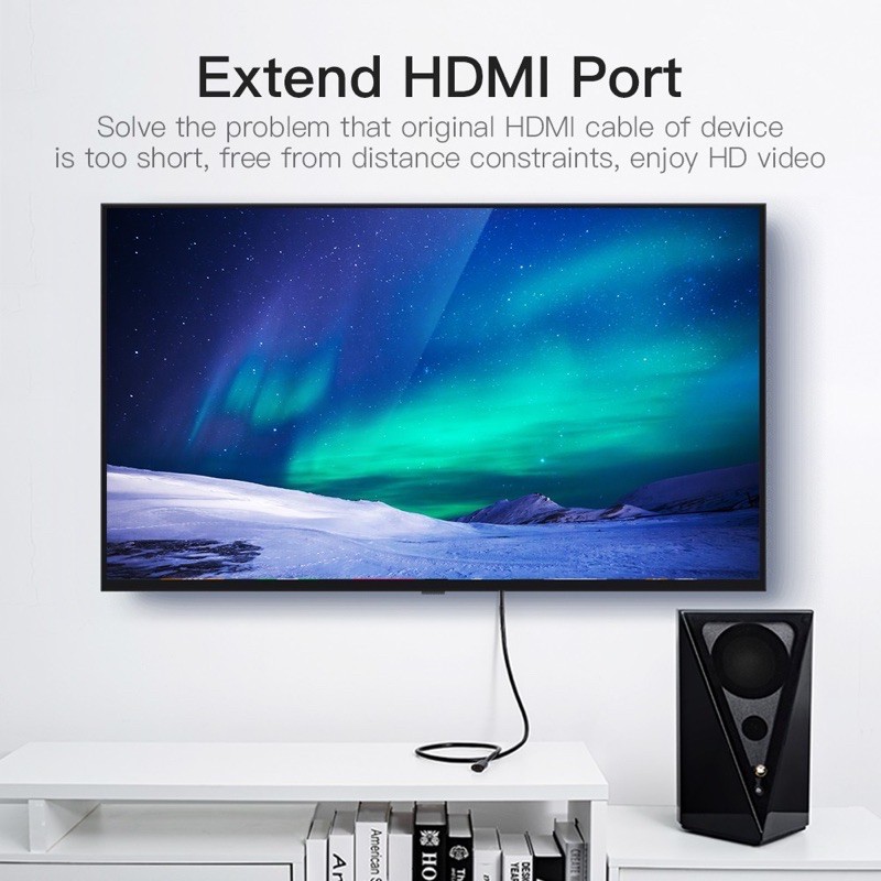 Kabel extension hdmi vention male to female 1080p 3D support