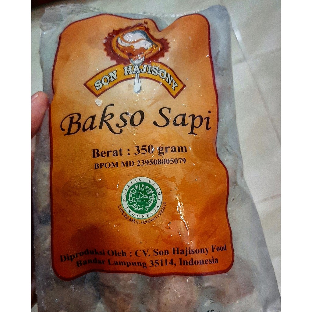

BAKSO SONY/SONHAJISONY LAMPUNG KECIL (INCLUDE BUMBU) +/- 35 BUTIR BASO SONI SONNI SONNY