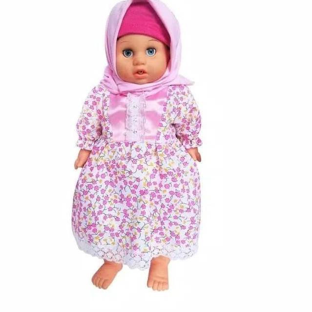 ➻ MAINAN BONEKA ANISA HIJAB PINTAR BISA NANGIS NGAJI ➢