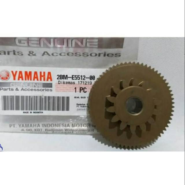 Gear idle stater mio m3,mio z ori / gear idle starter mio m3, mio z asli yamaha 2BM E5512 00