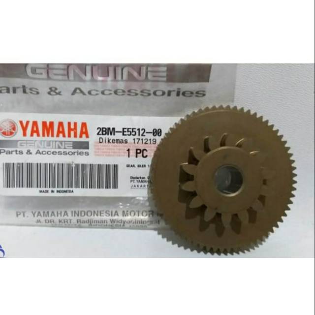 Gear idle stater mio m3,mio z ori / gear idle starter mio m3, mio z asli yamaha 2BM E5512 00