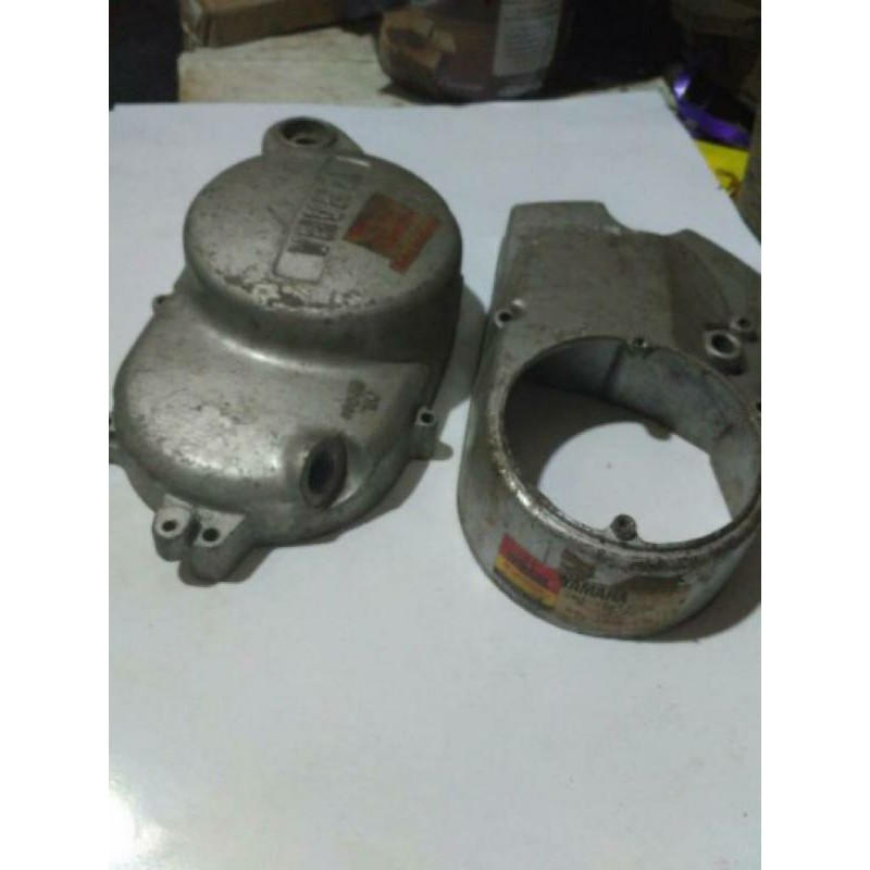 Blok Mahnit Magnit Magnet Mahnet dan Kopling Yamaha v75 Original NOS