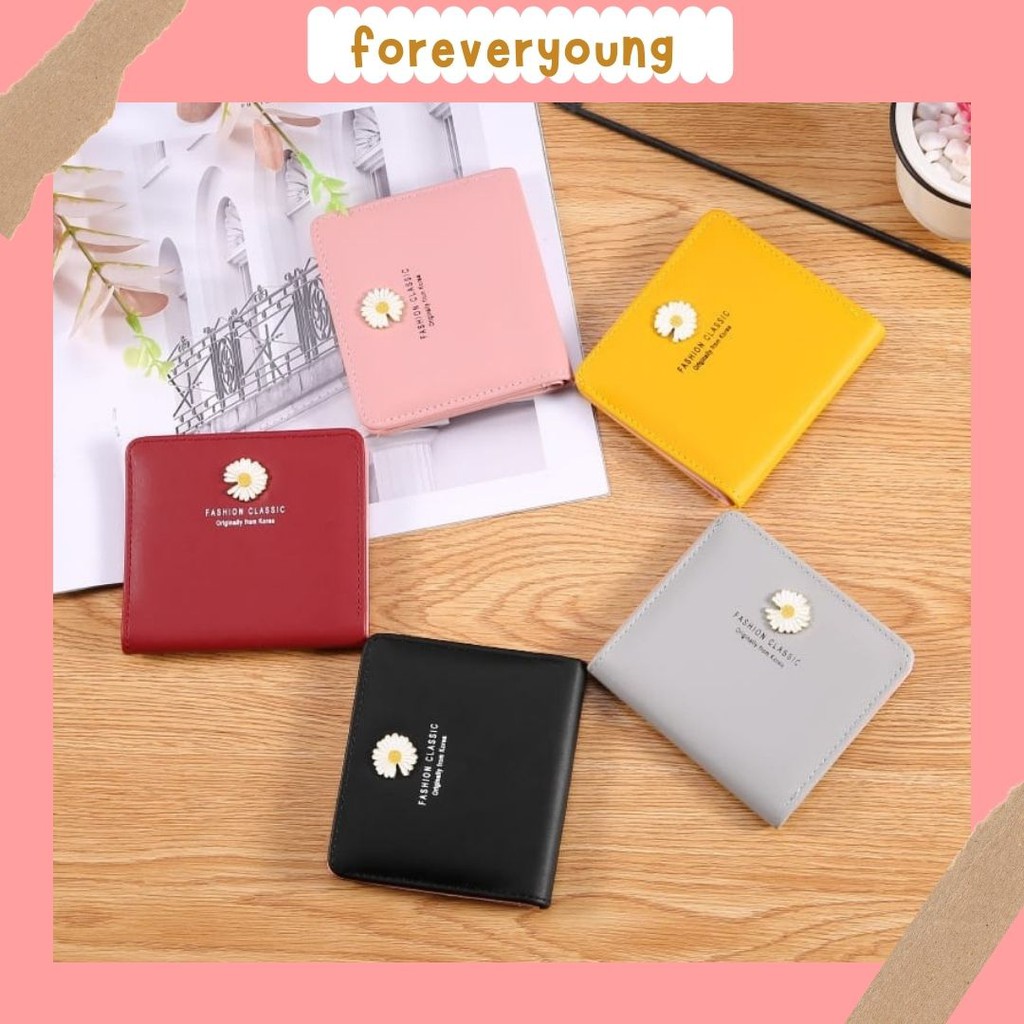 (Fy)DOMPET LIPAT WANITA DOMPET MINI WANITA IMPORT REAL PICT FOREVERYOUNG