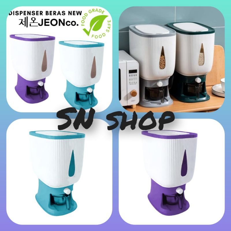 dispenser beras NEW SERIES MODERN 12 liter