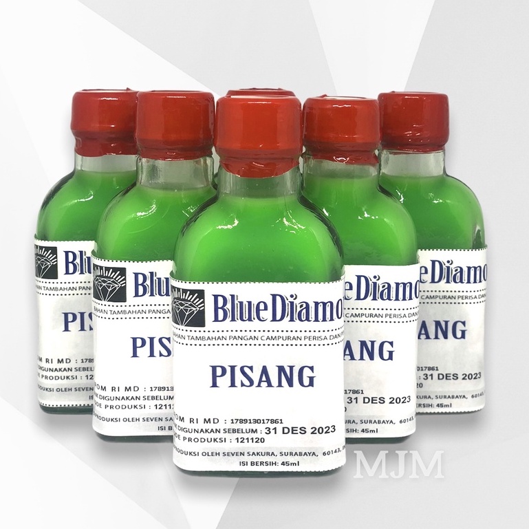 

Blue Diamond Pisang Pasta 45 ML Perisa dan Pewarna Makanan Baking Aroma Bahan Kue Banana