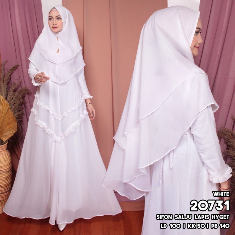 gamis sifon terbaru/laris/murah/fashion/gamis/jumbo/syari/kerudung