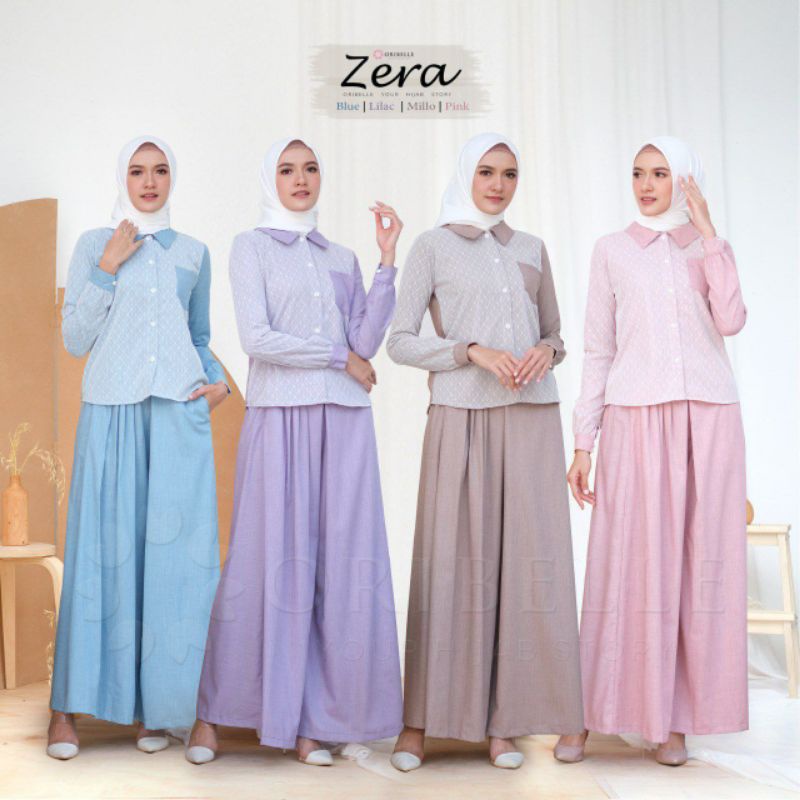 SETELAN CELANA MOM &amp; KIDS ZERA BY ORIBELLE