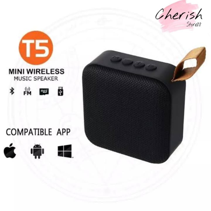 Speaker Bluetooth T5 Mini Wireless Speaker Wireless Grade A