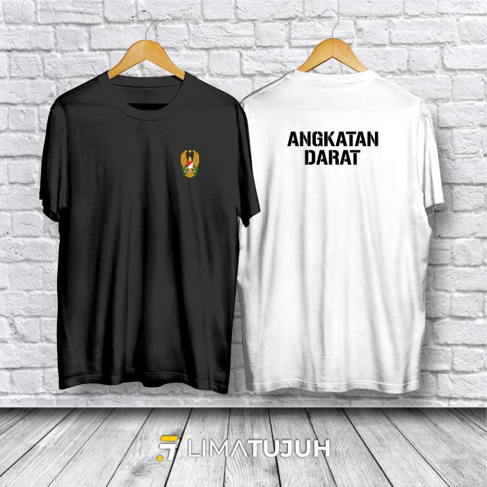 Kaos Logo TNI Angkatan Darat Baju Distro