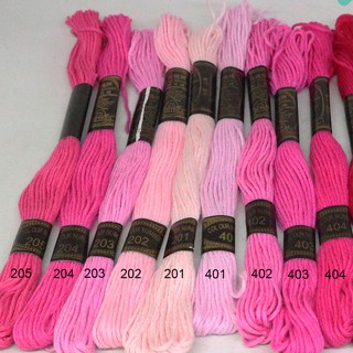 KATALOG - Benang Rajut Sulam / Embroidery Thread Merk Rose - SATUAN - Part 2