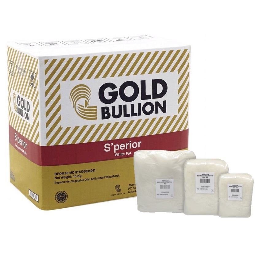 

MENTEGA PUTIH SNOW WHITE / Gold Bullion Superior - 250Gr
