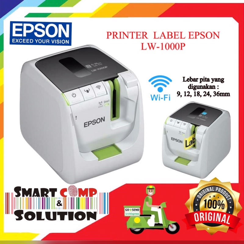 Resmi Printer Epson LabelWorks LW 1000P Wifi