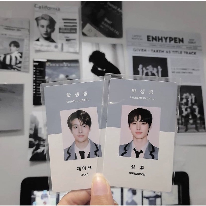 ID CARD SEASONS GREETINGS SG ENHYPEN 2021 SUNGHOON ENHYPEN