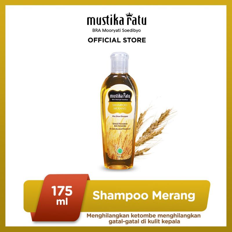 Mustika Ratu Shampoo Series 175 ml daun waru/merang/daun landep