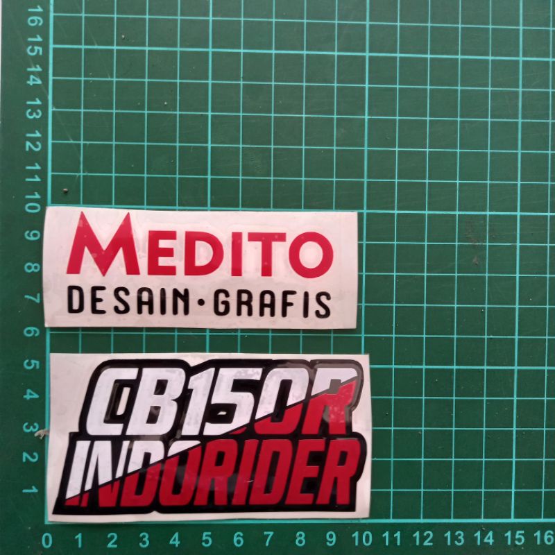 Sticker Cutting CBR150R INDORIDER