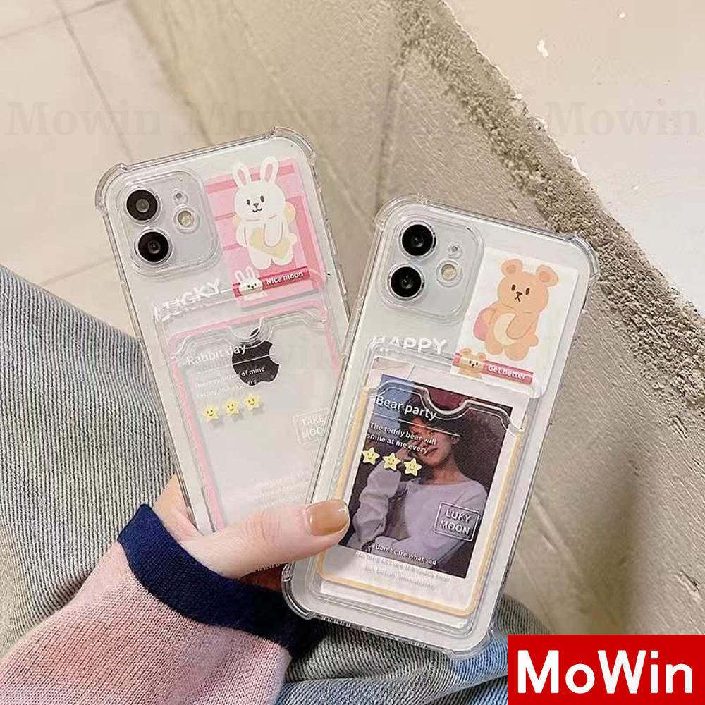 Casing Silikon Iphone 13 Pro Max 12 Pro Max 11 Pro Max 7 Plus Xr Shockproof Motif Kartun Kelinci