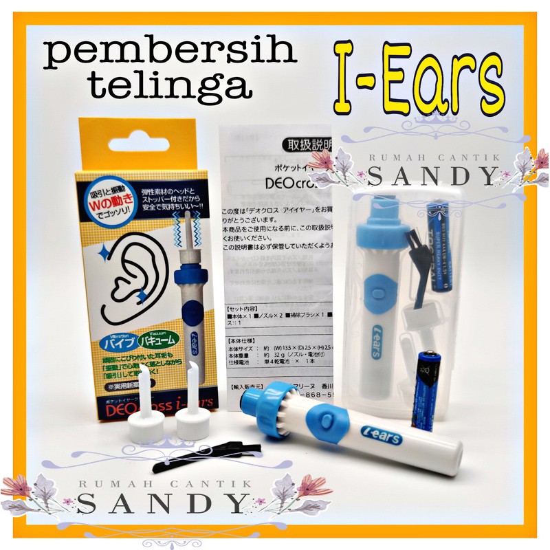 I-EARS / Ears Cleaner ~ Vakum Pembersih Kotoran Telinga ~ Korek Kuping