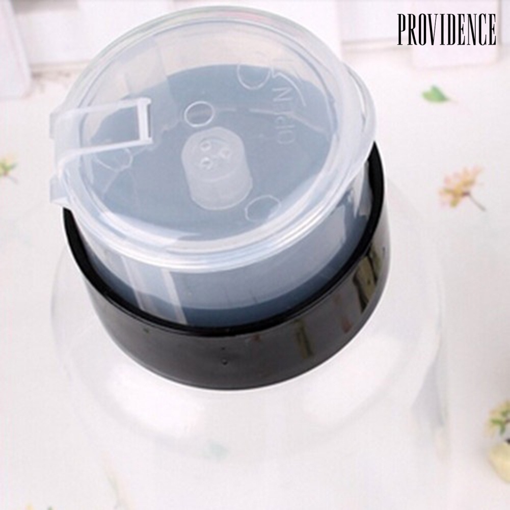 Providence Botol Pompa Dispenser Aseton / Pembersih Kutek Untuk Manicure / Nail Art