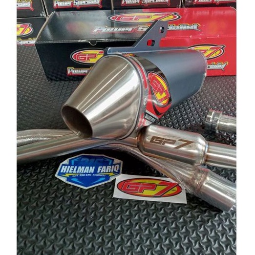 Knalpot GP7 CRF 150L Balistik Predator Standart 100% Original GP7
