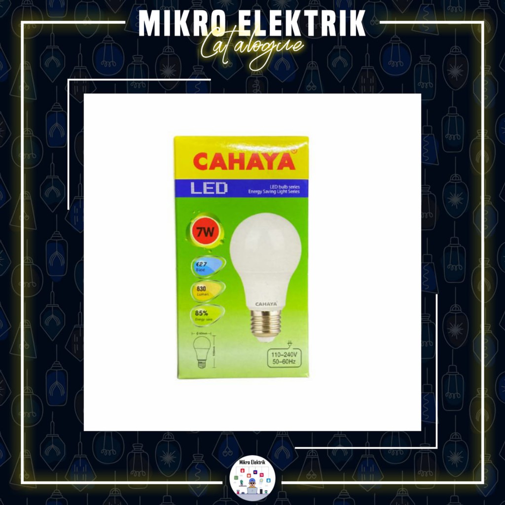 Lampu Led Cahaya 7 Watt Kuning