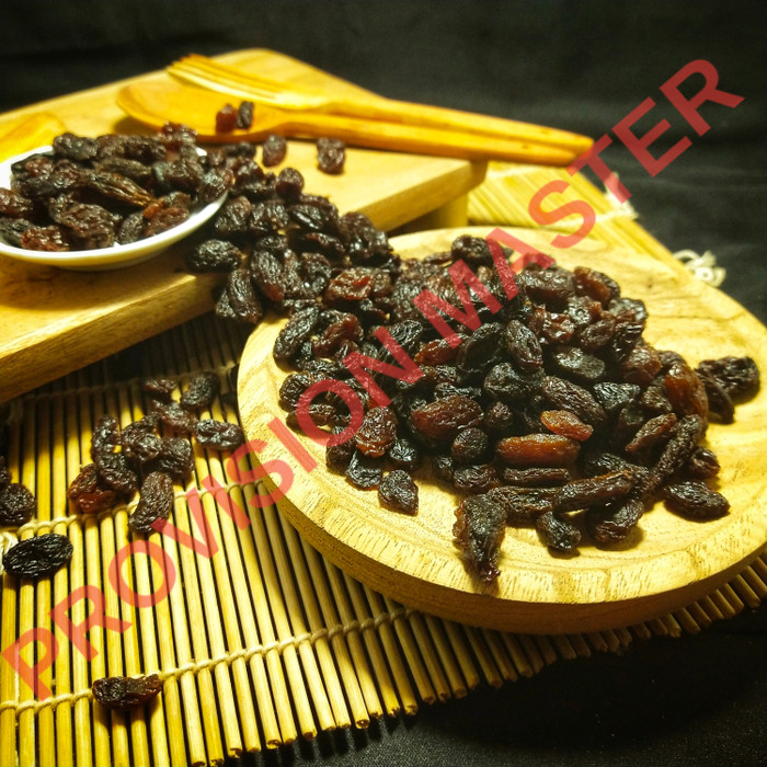 

Dark Raisin 1 kg / Kismis Hitam / Sultanas / Black Raisin