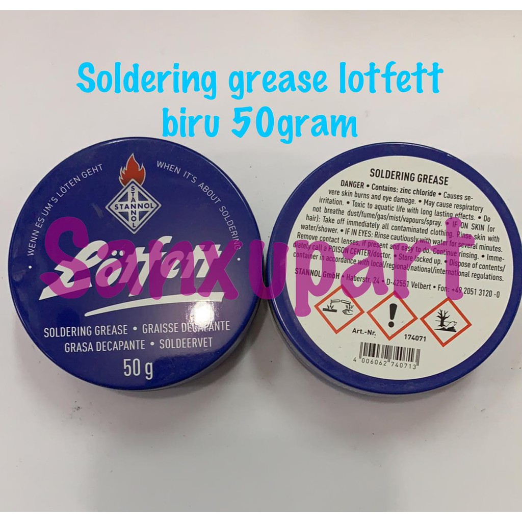 SOLDERING GREASE LOTFETT BIRU 50 GRAM