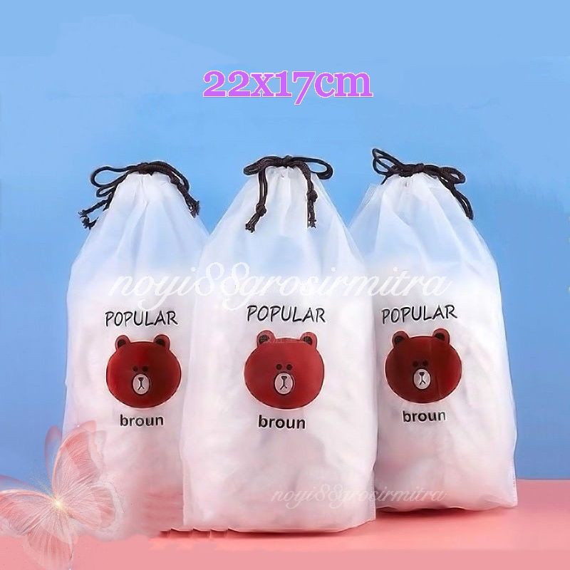 Tas Serut Tas Indah Tas Packing Plastik Tebal Kecil Buat Kado Hadiah