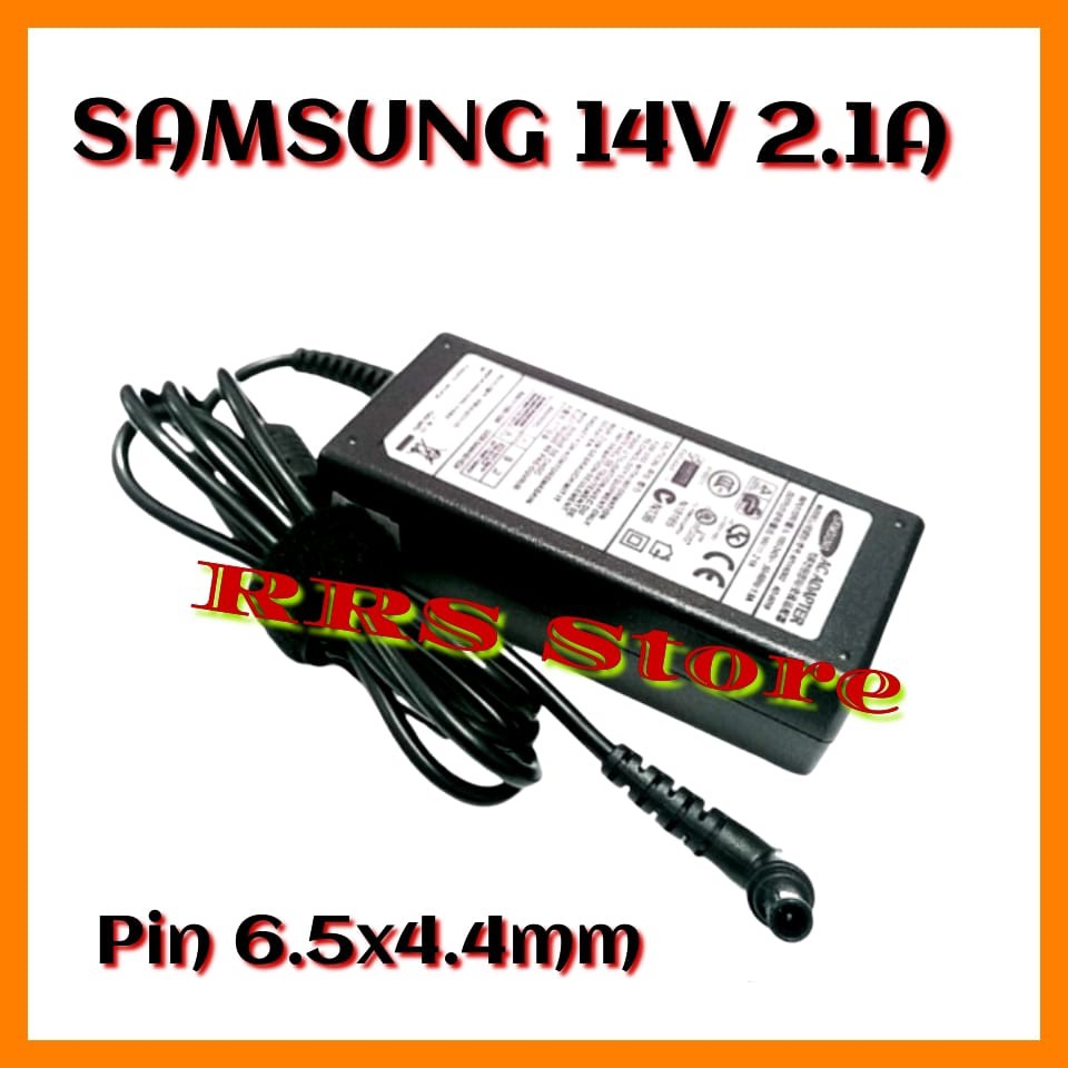 Adaptor Samsung Led Lcd 14V 2.1A pin 6.5*4.4MM S24A350 S24A350H S24D590PL S24F350FHE