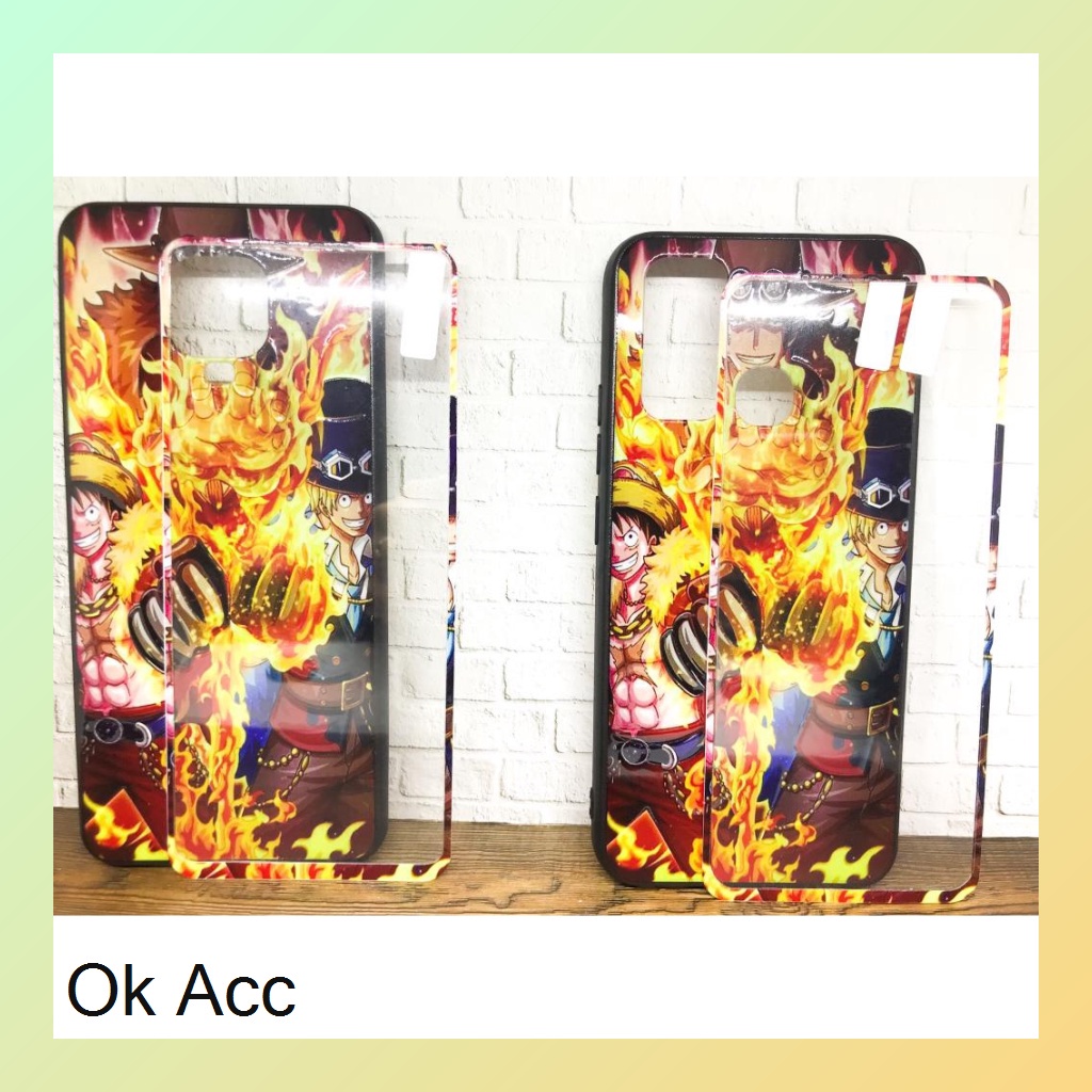 BARU CASE BONUS TG Kaca karakter Oppo A1k, Realme C2 A31 A33/A53 A3S/C1 A52/A72/A92/V5 A11k A12 A5s A7 2 U1 U2 5/5i/5S/C3 5 Pro 7 7i/c17 C11 C12 C15 Samsung J2 Prime Vivo Y11/Y12/Y15/Y17 Y30/Y30I/Y50 Y91C Xiaomi Redmi 3 3S 5A 8A 9 9C Note HCTG 26 27