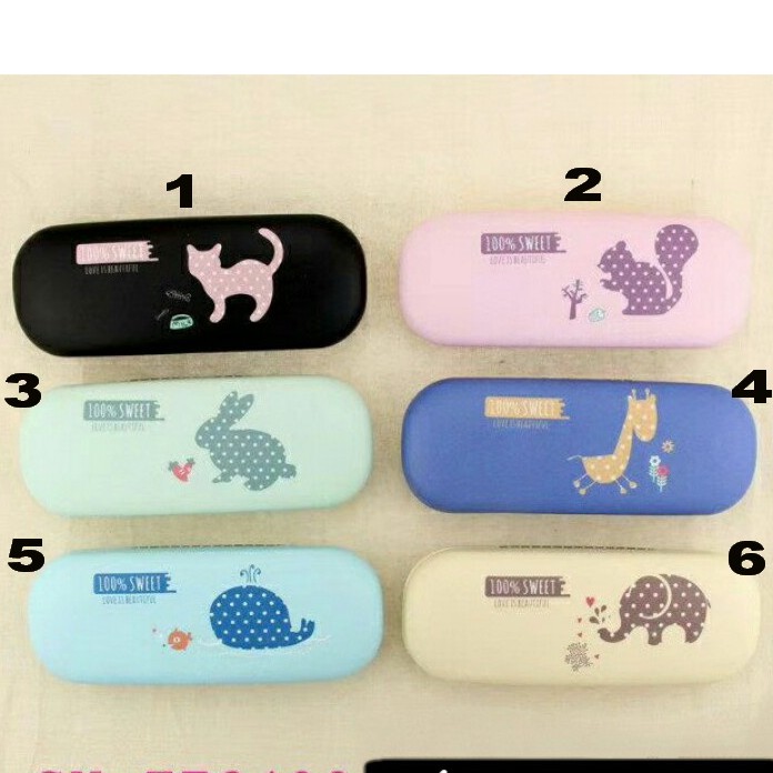 Kotak Kacamata / Tempat Kacamata Hardcase - 100%sweet