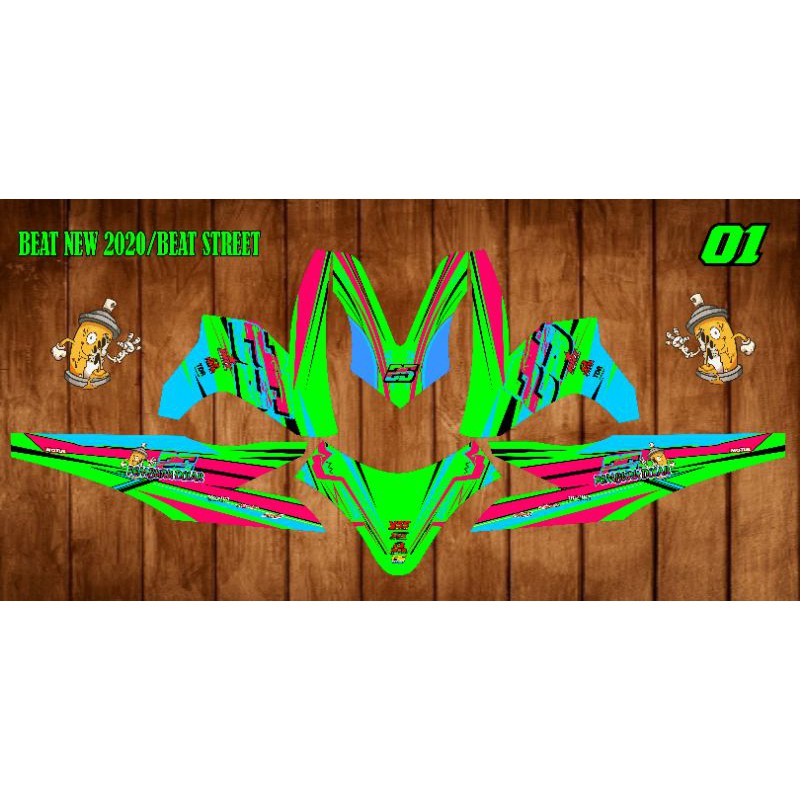 decal beat street 2020 full body