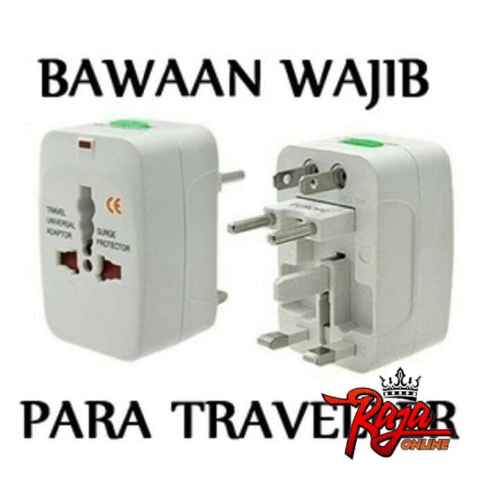 Travel Adaptor Adapter Internasional 4 in 1